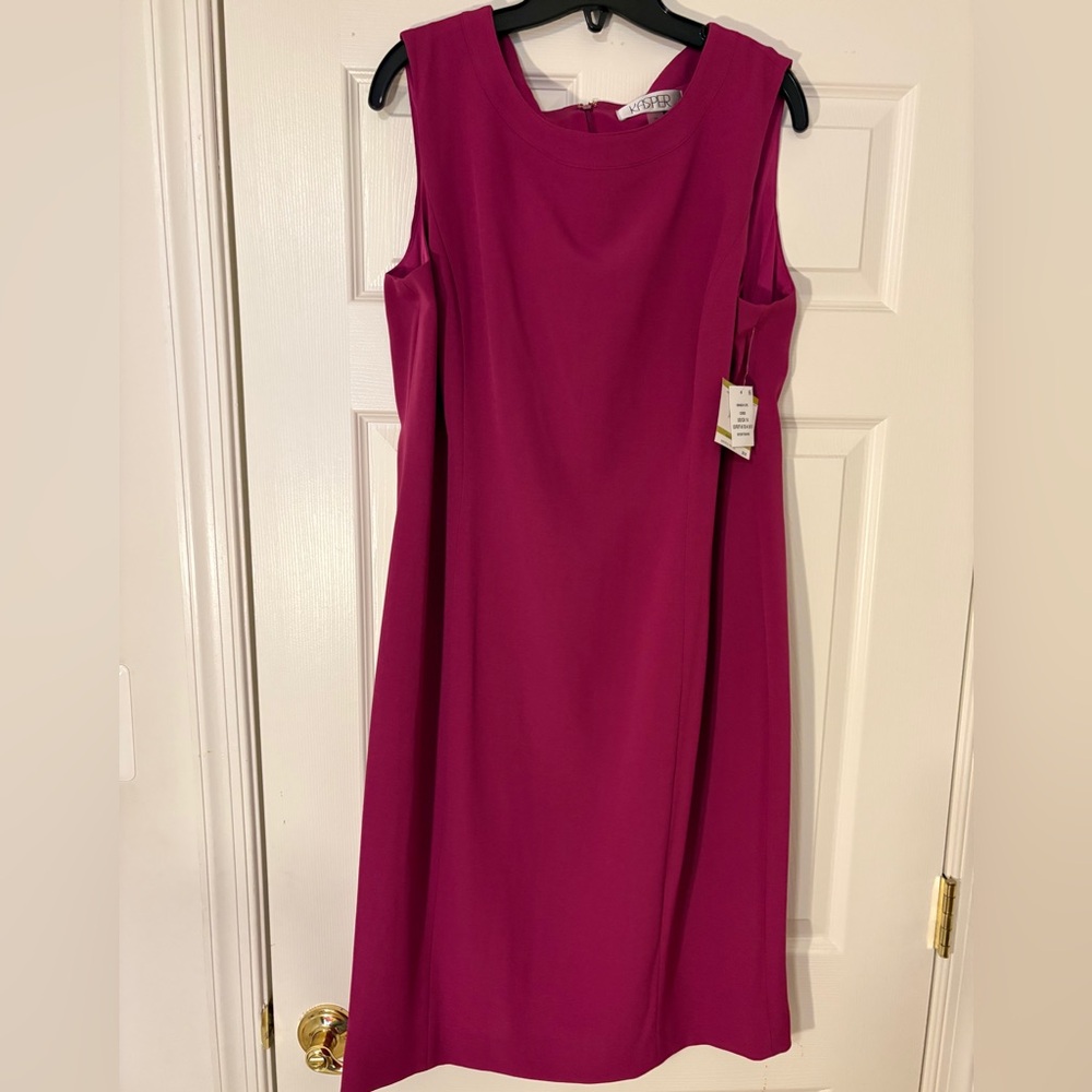 Cerise Sleeveless Dress